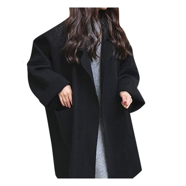 2021 new korean version of women cardigan pocket wool jacket everyday office coat warm winter temperament t1yo, Black
2021 new korean version of women cardigan pocket wool jacket everyday office coat warm winter temperament t1yo, Black