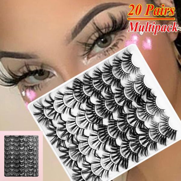 false eyelashes 8/20 pairs exaggerated thick black lashes 3d faux mink mixed dramatic long wispy fluffy makeup extension
false eyelashes 8/20 pairs exaggerated thick black lashes 3d faux mink mixed dramatic long wispy fluffy makeup extension
