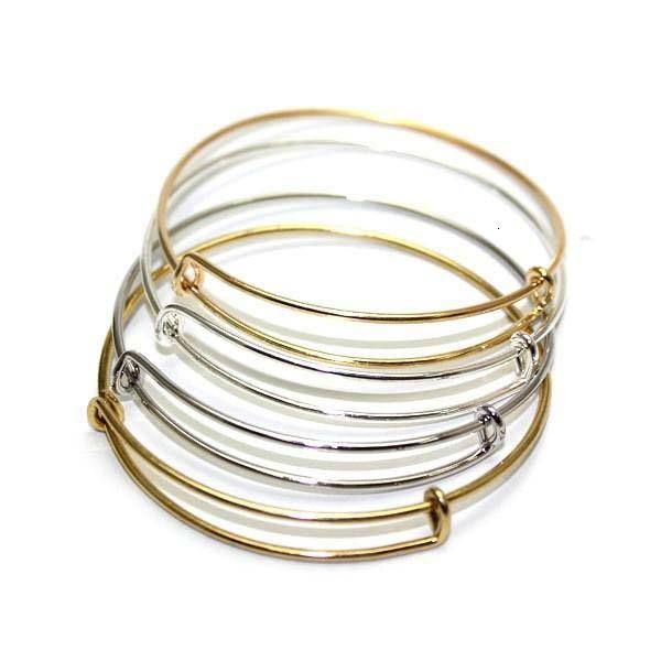 new fashion silver for gold wire bangle diy beading small charm expandable usa bracelet trendy accessories wholesale, Black
new fashion silver for gold wire bangle diy beading small charm expandable usa bracelet trendy accessories wholesale, Black