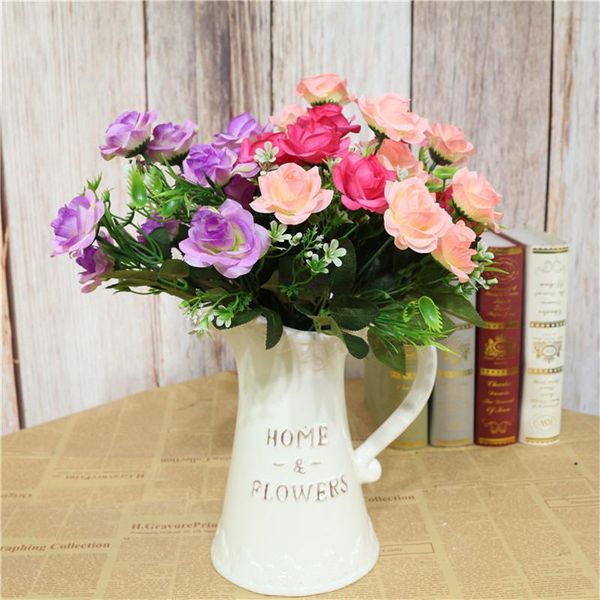 decorative flowers & wreaths flone creative artificial flower vase simple pot ceramics simulation home party decor gift floral crafts
decorative flowers & wreaths flone creative artificial flower vase simple pot ceramics simulation home party decor gift floral crafts