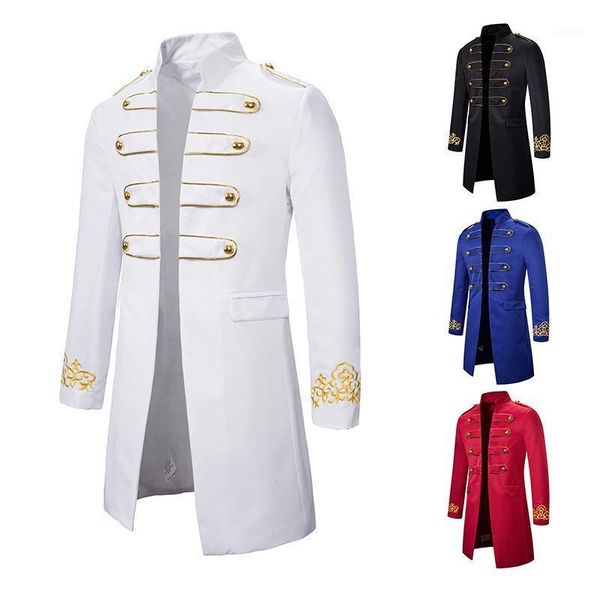 men's trench coats men's performance clothing cuff embroidery stand-up collar long coat1, Tan;black
men's trench coats men's performance clothing cuff embroidery stand-up collar long coat1, Tan;black