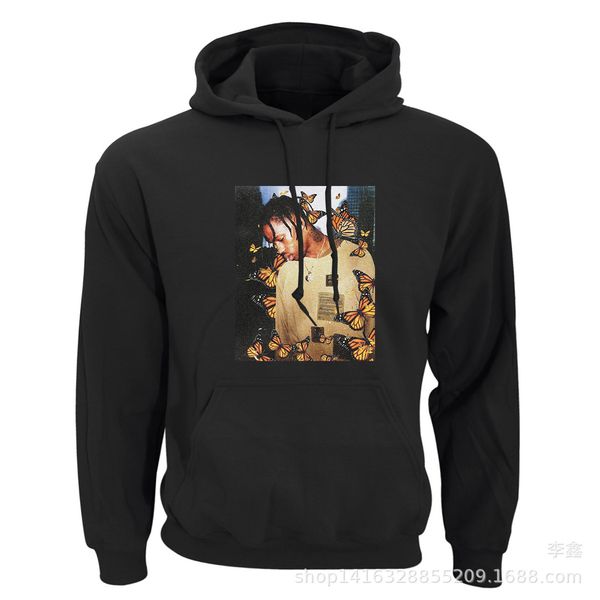 scott scott astroworld butterfly men's sweater hoodies, Black 
scott scott astroworld butterfly men's sweater hoodies, Black