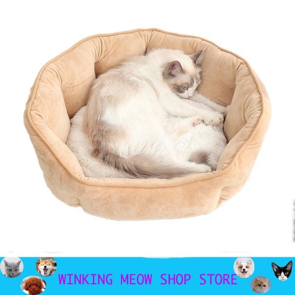 autumn and winter pet cat nest sofa plush shell shape puppy indoor warm antiskid accessories elastic cushion bed supplies
autumn and winter pet cat nest sofa plush shell shape puppy indoor warm antiskid accessories elastic cushion bed supplies