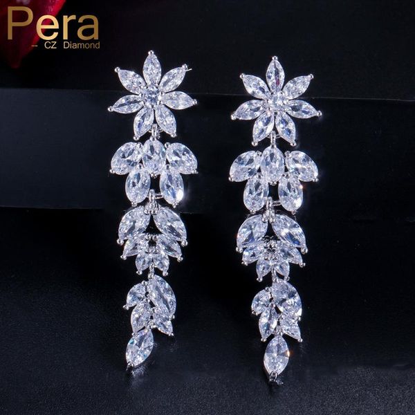 pera elegant women big marquise shape + cubic zirconia silver color long dangle earrings for wedding jewelry accessories e105
pera elegant women big marquise shape + cubic zirconia silver color long dangle earrings for wedding jewelry accessories e105