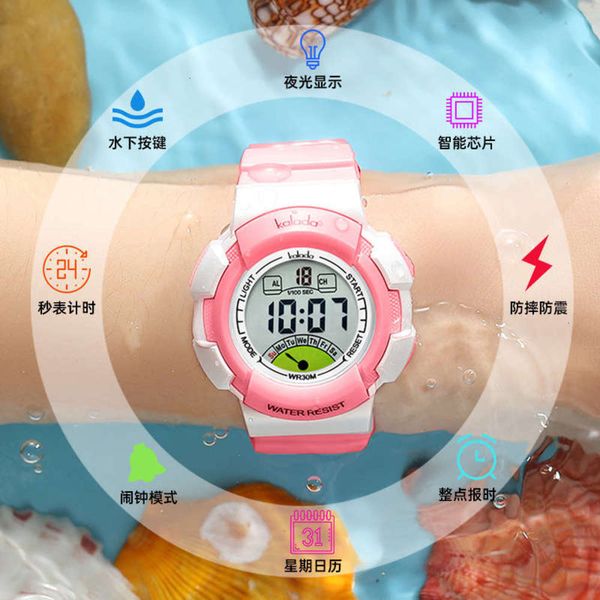 children's student 12 years watch girl old 10 lovely girl waterproof fall proof boy luminous calendar intelligent electronic, Slivery;brown
children's student 12 years watch girl old 10 lovely girl waterproof fall proof boy luminous calendar intelligent electronic, Slivery;brown