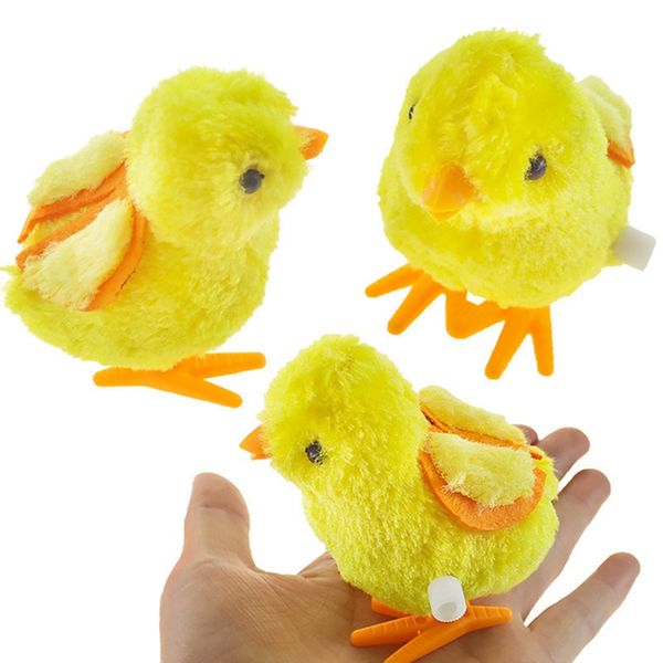 1pcs cute plush wind up chicken kids educational toy clockwork jumping walking chicks toys for children baby
1pcs cute plush wind up chicken kids educational toy clockwork jumping walking chicks toys for children baby