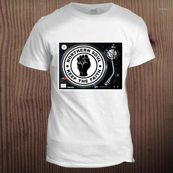northern soul keep the faith 60s music urban concert decks t shirt1, White;black
northern soul keep the faith 60s music urban concert decks t shirt1, White;black