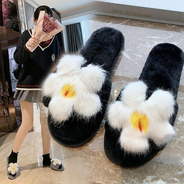 women fuzzy slippers indoor winter ladies warm cute flowers slipper casual woman flat flip flops bedroom female shoes comforty y201026, Black
women fuzzy slippers indoor winter ladies warm cute flowers slipper casual woman flat flip flops bedroom female shoes comforty y201026, Black