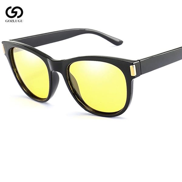 sunglasses cat eye polarized sun men's black frame driving goggles women's design, White;black
sunglasses cat eye polarized sun men's black frame driving goggles women's design, White;black
