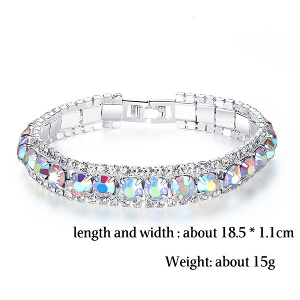 women fashion bracelets for full round crystal ladies plated bracelet silver plating alloy minimalist pulseira feminina lxw4, Black
women fashion bracelets for full round crystal ladies plated bracelet silver plating alloy minimalist pulseira feminina lxw4, Black