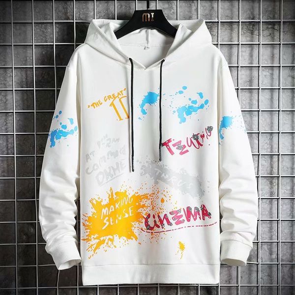 men's hoodies spring autumn streetwear long sleeve pullover sweatshirts men casual korean style graffiti hoodie kg-147, Black
men's hoodies spring autumn streetwear long sleeve pullover sweatshirts men casual korean style graffiti hoodie kg-147, Black