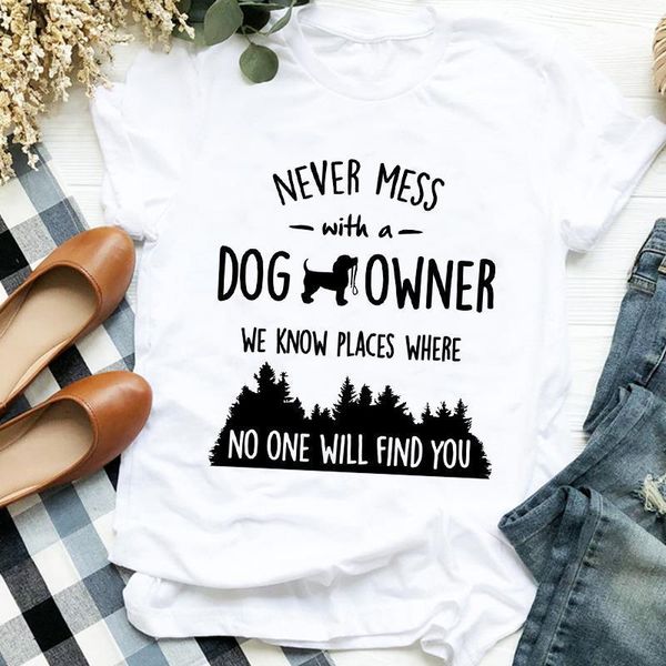 women lady dog pet printing short sleeve fashion animal print t tee womens tshirt for female shirt clothes graphic t-shirt, White 
women lady dog pet printing short sleeve fashion animal print t tee womens tshirt for female shirt clothes graphic t-shirt, White