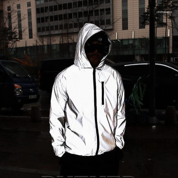 men's and women's jacket 3m reflective jacket 2019 new night glowing men and women bomber windbreaker hooded streetwear11, Black;brown
men's and women's jacket 3m reflective jacket 2019 new night glowing men and women bomber windbreaker hooded streetwear11, Black;brown