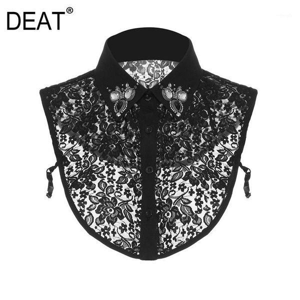deat 2020 new summer lace hollow out short single breasted collar female office lady all match wl8251, White
deat 2020 new summer lace hollow out short single breasted collar female office lady all match wl8251, White