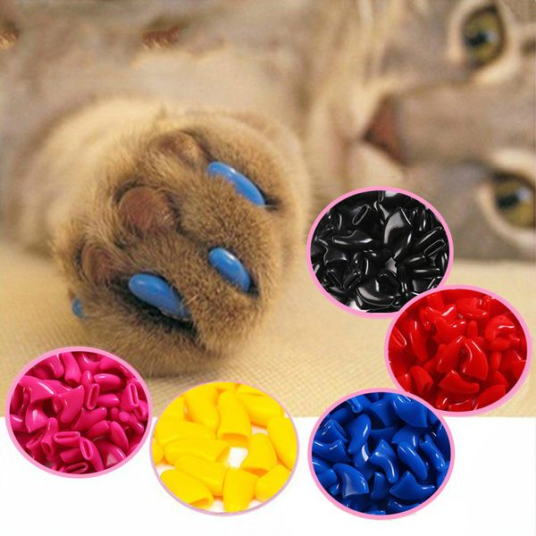 soft rubber pet nail cover cat dog nail claw cap kitten puppy paws protector pets grooming product
soft rubber pet nail cover cat dog nail claw cap kitten puppy paws protector pets grooming product