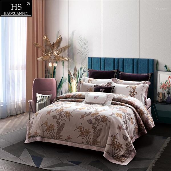 warm flowers bloom 4pieces bedding set egyptian cotton yarn dyed jacquard bedsheet duvet cover quilt cover pillowcase king size1
warm flowers bloom 4pieces bedding set egyptian cotton yarn dyed jacquard bedsheet duvet cover quilt cover pillowcase king size1