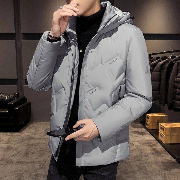 men's down & parkas winter jacket korean version casual comfortable hooded work wear clothing custom logo, Black
men's down & parkas winter jacket korean version casual comfortable hooded work wear clothing custom logo, Black