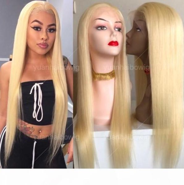 613 blonde full lace wigs silky straight brazilian virgin human hair yellow lace front wigs with baby hair bleach knots ing, Black;brown
613 blonde full lace wigs silky straight brazilian virgin human hair yellow lace front wigs with baby hair bleach knots ing, Black;brown