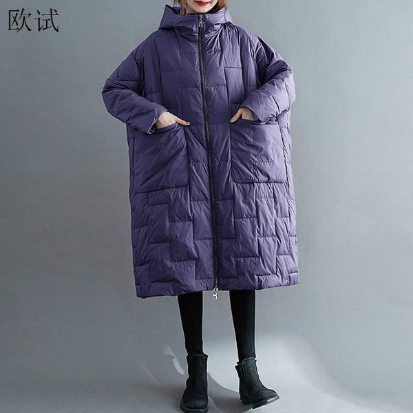 plus size winter down jacket coat women long hooded thick warm ladies coats 2020 new fashion woman korean casual oversized coat q1214, Black
plus size winter down jacket coat women long hooded thick warm ladies coats 2020 new fashion woman korean casual oversized coat q1214, Black