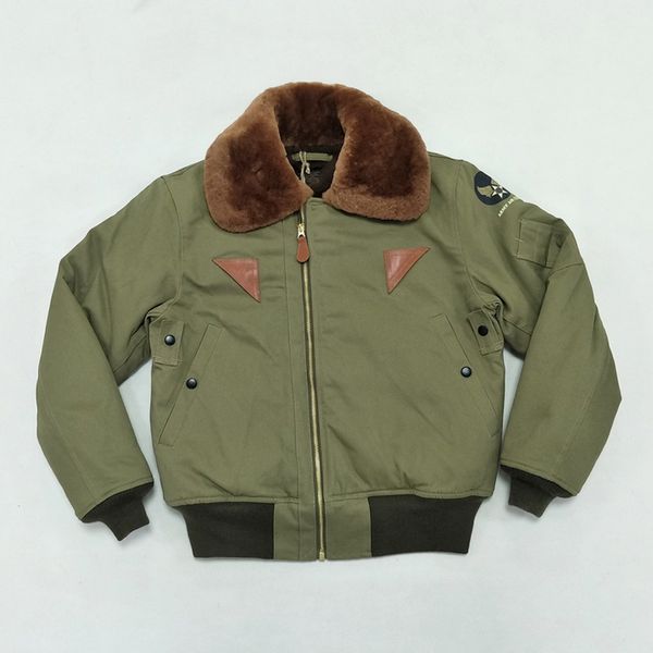 b-15a flight jacket for man air force usaf military uniform bomber b15 atqc, Black;brown
b-15a flight jacket for man air force usaf military uniform bomber b15 atqc, Black;brown