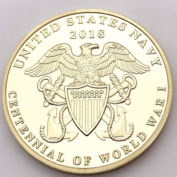 10pcs non magnetic craft over there souvenir coinunited states navy centennial of world war i collectible gold plated commemorative coin
10pcs non magnetic craft over there souvenir coinunited states navy centennial of world war i collectible gold plated commemorative coin