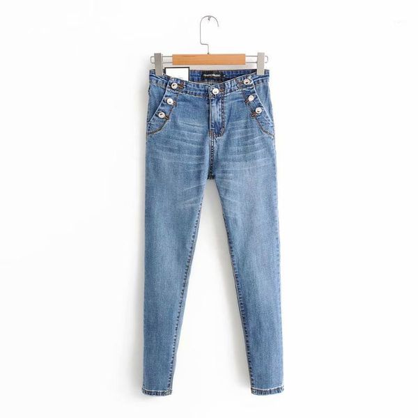 stretch straight leg jeans womens high street high waist plus size woman pants denim jean slim femme1, Blue
stretch straight leg jeans womens high street high waist plus size woman pants denim jean slim femme1, Blue