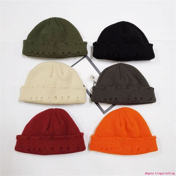 men and women beanies autumn and winter knitted hats casual sports style solid color ripped hat, Blue;gray
men and women beanies autumn and winter knitted hats casual sports style solid color ripped hat, Blue;gray