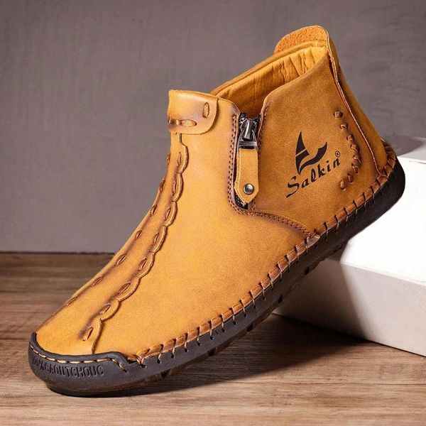 zip microfiber leather mens walking shoes ankle boots handmade flat boots outdoor autumn and winter shoes size 38-48 #sr1d
zip microfiber leather mens walking shoes ankle boots handmade flat boots outdoor autumn and winter shoes size 38-48 #sr1d