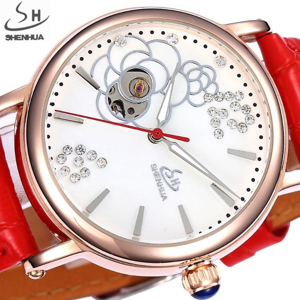 wristwatches shenhua skeleton women automatic mechanical watches lady watch fashion rhinestone self wind relogio feminino, Slivery;brown
wristwatches shenhua skeleton women automatic mechanical watches lady watch fashion rhinestone self wind relogio feminino, Slivery;brown