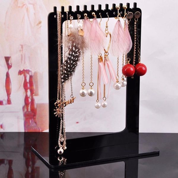jewelry display rack acrylic rectangle earrings holder stand storage organizer, Pink;blue
jewelry display rack acrylic rectangle earrings holder stand storage organizer, Pink;blue