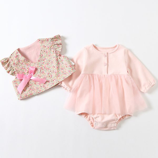 2021 new newborn girls clothes set lace baby bodysuits+flowers print vest pcs/set infant outfits 0-3y 2rmm, White
2021 new newborn girls clothes set lace baby bodysuits+flowers print vest pcs/set infant outfits 0-3y 2rmm, White