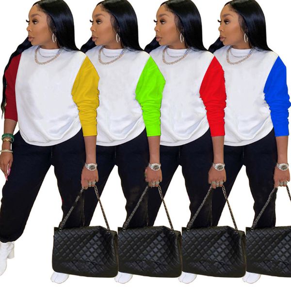 s3xl women plus size sweatsuit letter 2 piece set casual jogger suit long sleeve hoodiesleggings fall winter clothes sports outfits 4249, White
s3xl women plus size sweatsuit letter 2 piece set casual jogger suit long sleeve hoodiesleggings fall winter clothes sports outfits 4249, White