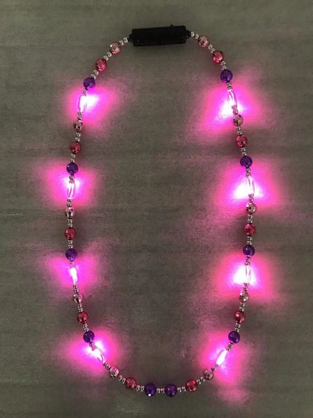 led plated beads necklace flashing glowing pendant necklaces toys christmas party favor gifts fashion wearing ornamen high quality
led plated beads necklace flashing glowing pendant necklaces toys christmas party favor gifts fashion wearing ornamen high quality