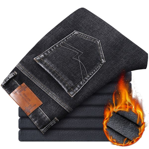 anti-theft zipper design 2019 winter new men's warm jeans classic style regular fit stretch jean trousers denim brand pants male q1216, Blue
anti-theft zipper design 2019 winter new men's warm jeans classic style regular fit stretch jean trousers denim brand pants male q1216, Blue