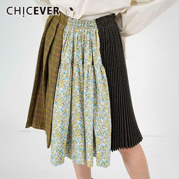 chicever vintage skirt for women high waist patchwork plaid hit color oversized loose a line mid skirts female 2021 clothing new1, Black
chicever vintage skirt for women high waist patchwork plaid hit color oversized loose a line mid skirts female 2021 clothing new1, Black