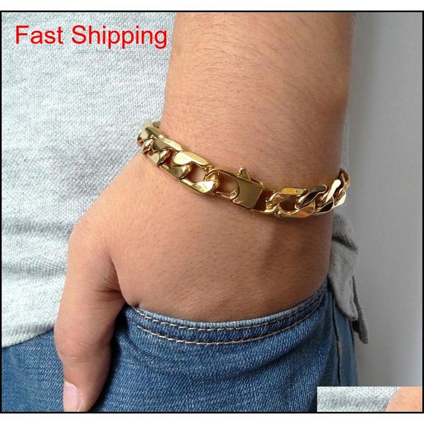 100% stainless steel bracelet men retro jewelry 18k gold plated t and co curb cuban chain 6/8/12 qylkwy nana_shop, Black
100% stainless steel bracelet men retro jewelry 18k gold plated t and co curb cuban chain 6/8/12 qylkwy nana_shop, Black