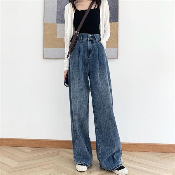high waist jeans women vintage wide leg long mom trousers tall 165 180 cm denim pants female boyfriends jeans plus size 3xl, Blue
high waist jeans women vintage wide leg long mom trousers tall 165 180 cm denim pants female boyfriends jeans plus size 3xl, Blue