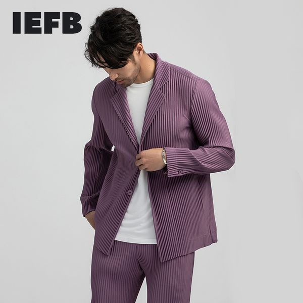 iefb /men's wear pleated clothes japanese stretch fabric all-match suit casual notched collar blazers for male 9y3058 hp55 q1216, White;black
iefb /men's wear pleated clothes japanese stretch fabric all-match suit casual notched collar blazers for male 9y3058 hp55 q1216, White;black
