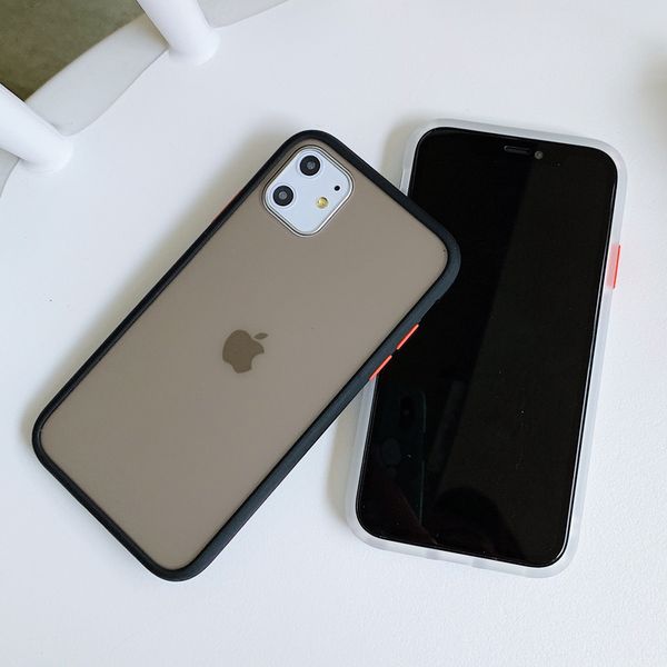 popular cover tpu+pc phone case scrub translucent case for iphone6 for iphone 11 xs max xr x 7 8 opp bag 
popular cover tpu+pc phone case scrub translucent case for iphone6 for iphone 11 xs max xr x 7 8 opp bag
