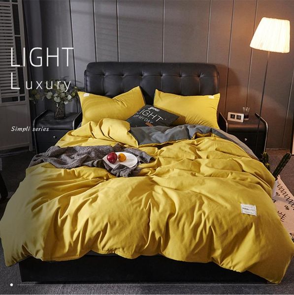 bedding sets simple set pure cotton a/b double-sided pattern simplicity linens flat bed sheet quilt cover pillowcase
bedding sets simple set pure cotton a/b double-sided pattern simplicity linens flat bed sheet quilt cover pillowcase