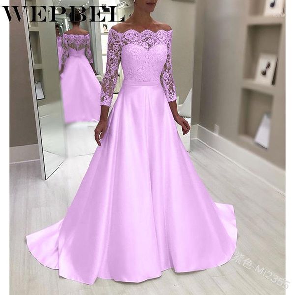 wepbel women full sleeve floral casual fashion slash neck lace dress high waist solid color ladies female long maxi dresses1, Black;gray
wepbel women full sleeve floral casual fashion slash neck lace dress high waist solid color ladies female long maxi dresses1, Black;gray