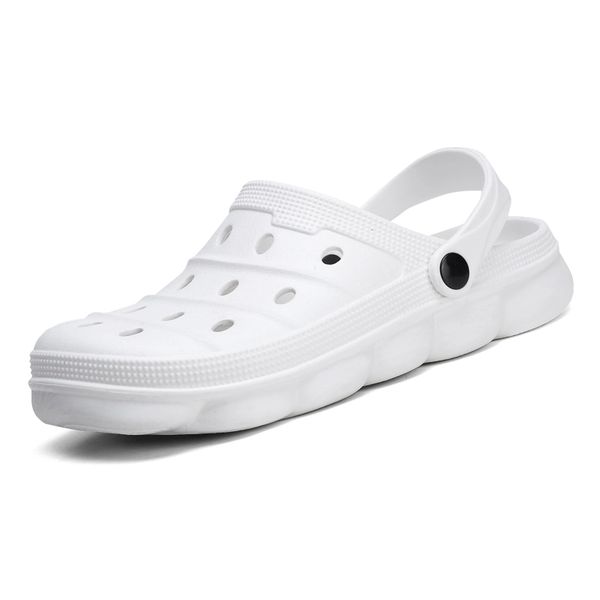 summer light garden shoes for women white slip-on women beach sandals outdoor flat sandals jelly shoes for loves plus size 44 #zx1j, Black
summer light garden shoes for women white slip-on women beach sandals outdoor flat sandals jelly shoes for loves plus size 44 #zx1j, Black