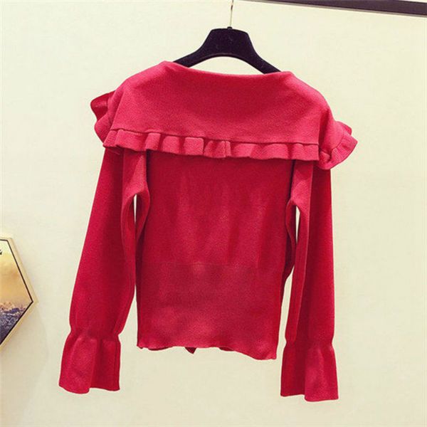new women's 2021 blouse autumn chic sweet neck pearl single-breasted cardigan long sleeve y509 n7yg, White;black
new women's 2021 blouse autumn chic sweet neck pearl single-breasted cardigan long sleeve y509 n7yg, White;black