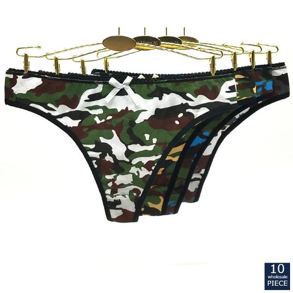 women's panties 1-10 pcs/lot cotton camouflage print thong ladies panty t pants shorts fashion 87356, Black;pink
women's panties 1-10 pcs/lot cotton camouflage print thong ladies panty t pants shorts fashion 87356, Black;pink