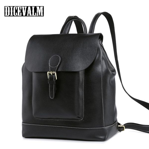 backpack style genuine leather school bags for teenage girls travel vintage shoulder bag female black mochilas
backpack style genuine leather school bags for teenage girls travel vintage shoulder bag female black mochilas