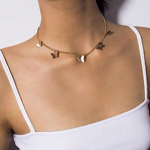 summer choker necklace gold color necklace for women clavicle chain choker fashion female jewelry accessories, Golden;silver
summer choker necklace gold color necklace for women clavicle chain choker fashion female jewelry accessories, Golden;silver