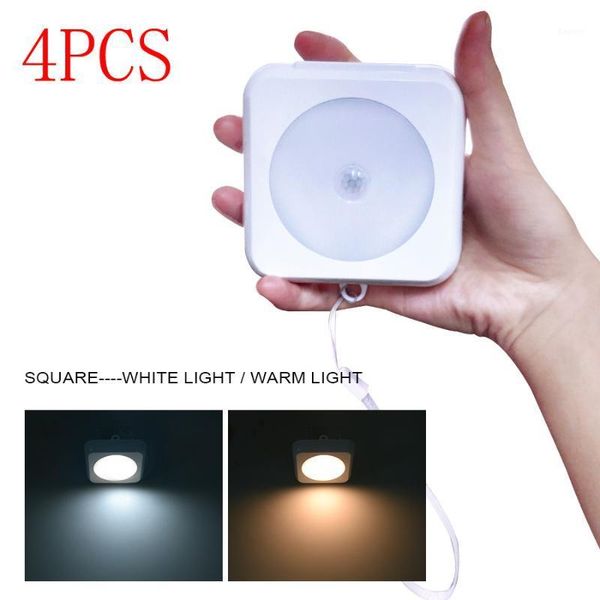4pcs infrared pir motion sensor under cabinet light wireless detector wall lamp auto on/off closet kitchen bedroom lightin1
4pcs infrared pir motion sensor under cabinet light wireless detector wall lamp auto on/off closet kitchen bedroom lightin1