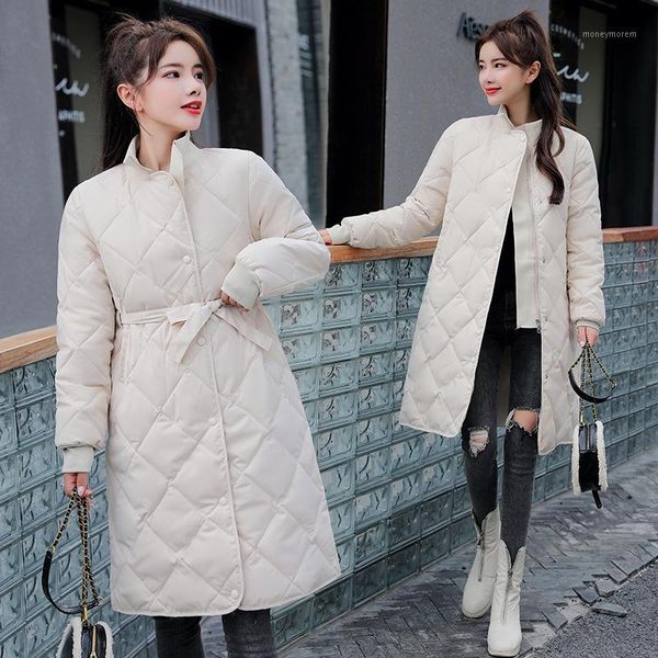 women's down & parkas 2021 korean long jacket women autumn winter stand collar female elegant parka coats outwear warm plus size clothe, Black
women's down & parkas 2021 korean long jacket women autumn winter stand collar female elegant parka coats outwear warm plus size clothe, Black