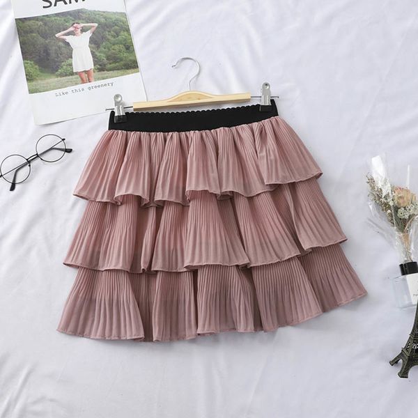 heliar pleated three layers mini micro beach a-line high waist elastic wasit casual solid femme skirt q1209, Black
heliar pleated three layers mini micro beach a-line high waist elastic wasit casual solid femme skirt q1209, Black