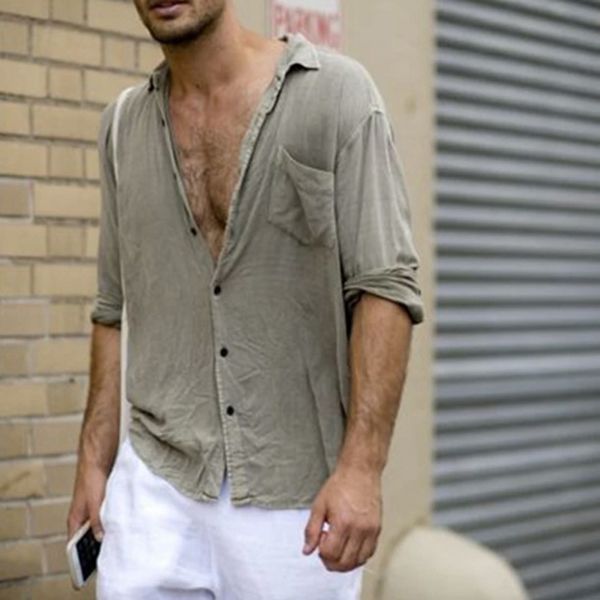 2020 fashion solid shirts men long sleeve lapel neck zippers streetwear outerwear camisa male shirts plus size clothing c1212, White;black
2020 fashion solid shirts men long sleeve lapel neck zippers streetwear outerwear camisa male shirts plus size clothing c1212, White;black